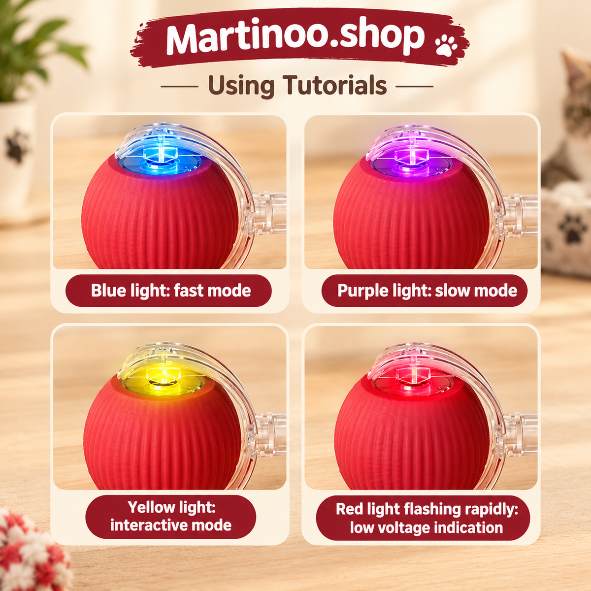 Imported - Orignal Smart Rolling Baby Toy Ball – USB Rechargeable  + Free Shipping